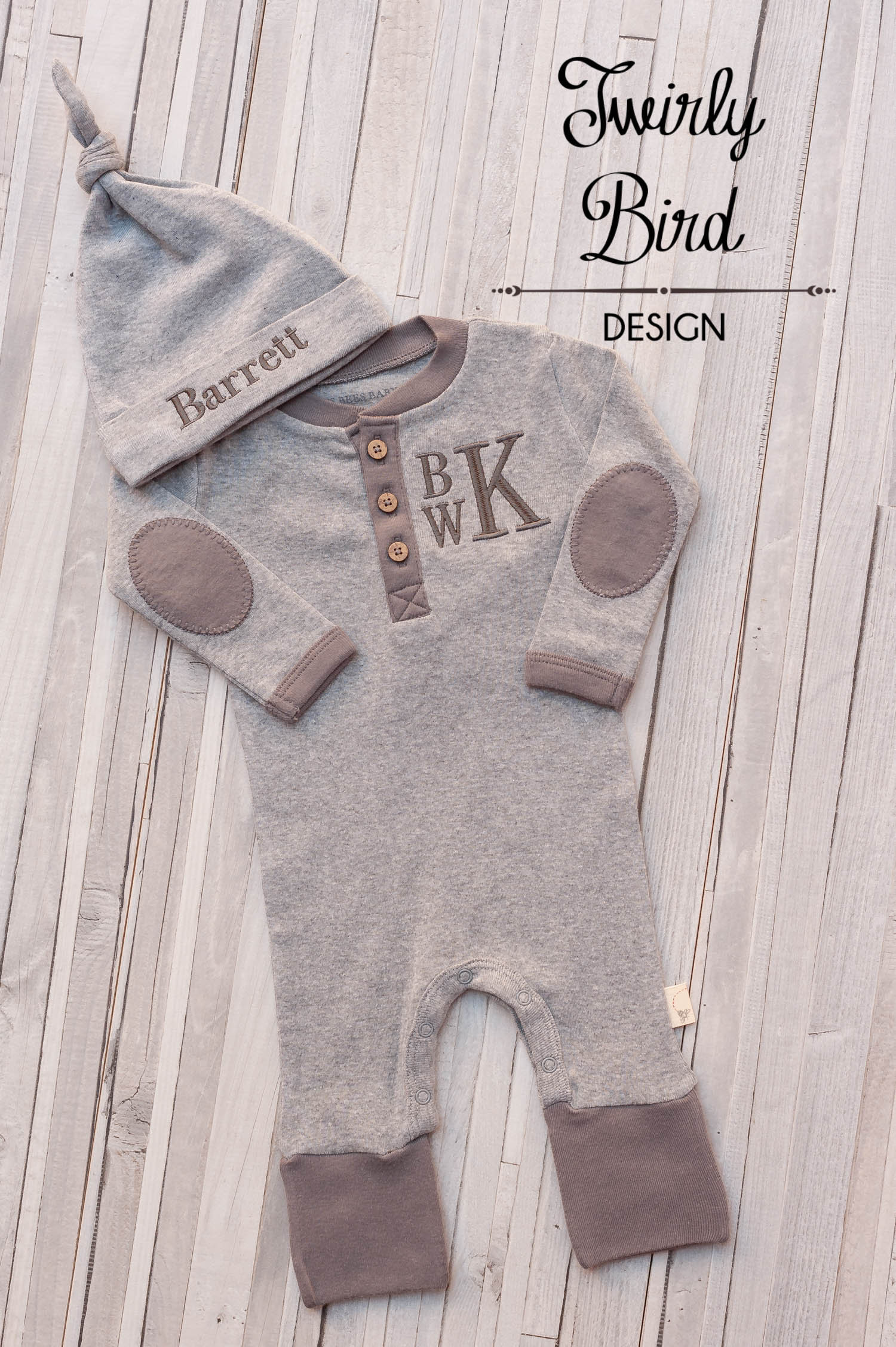 baby boy personalized coming home outfit