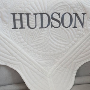 Ivory Baby Quilt