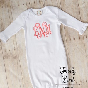 Baby Girl Gown Personalized