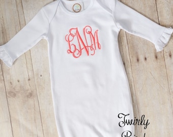 Baby Girl Gown Personalized