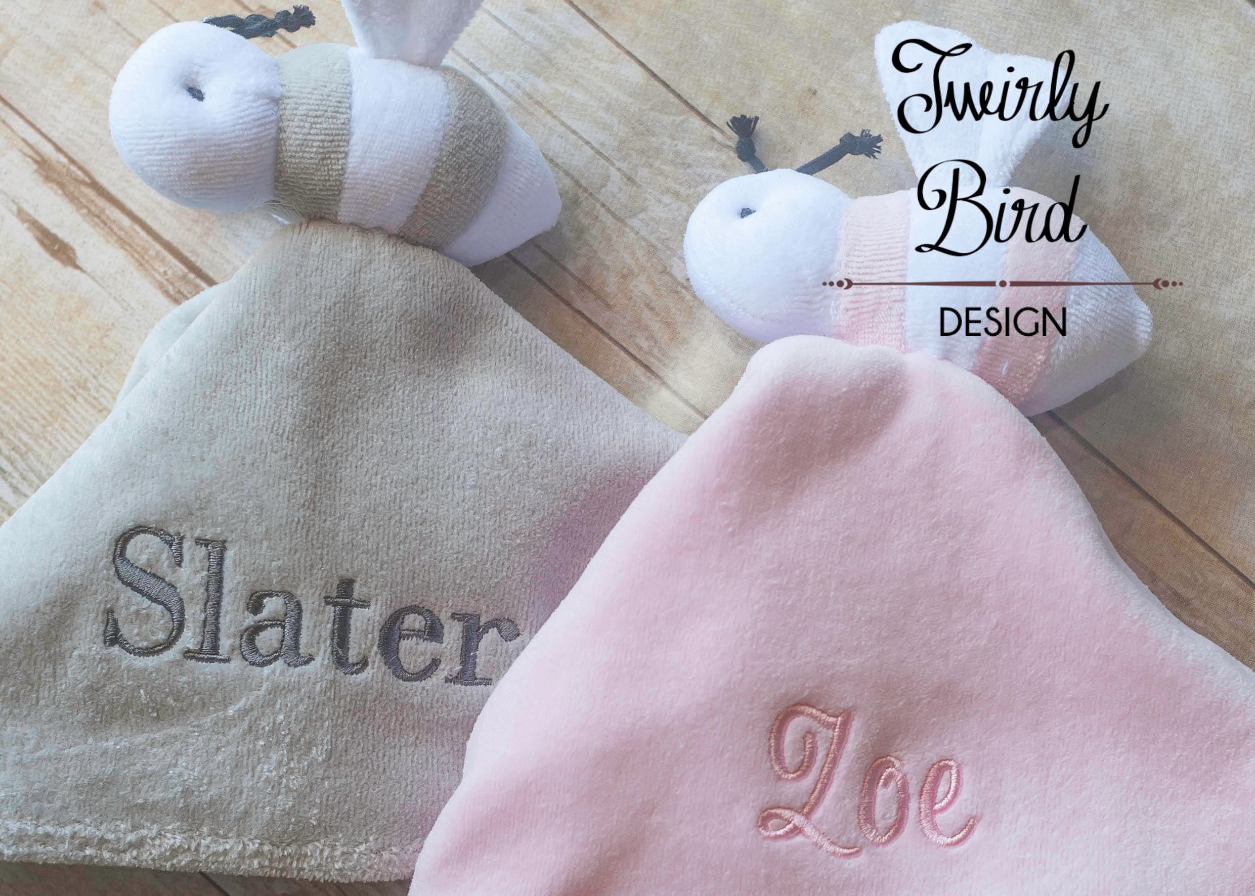 Security Blanket for Baby Personalized Baby Lovey Baby Etsy
