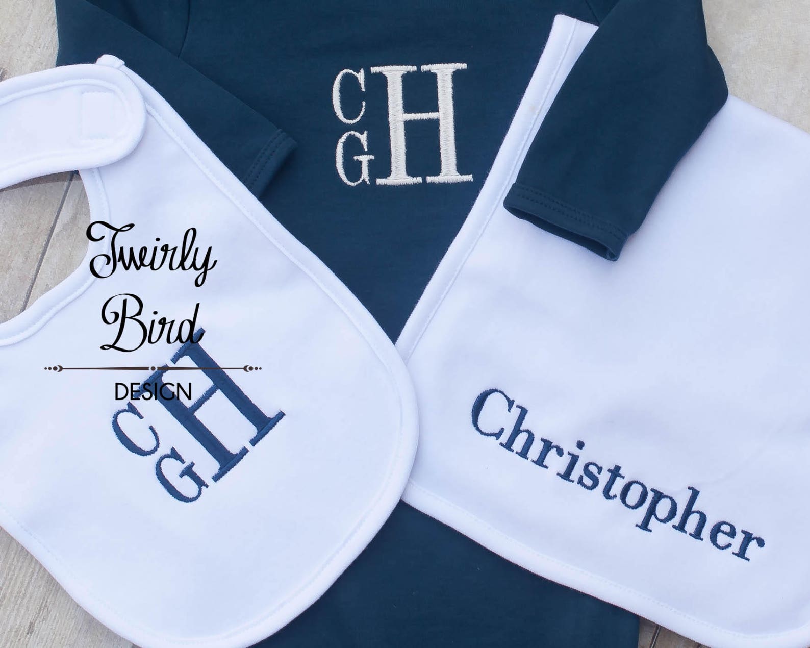 Boy Baby Gown Baby Boy Gown Blue Baby Gown Baby Shower Etsy