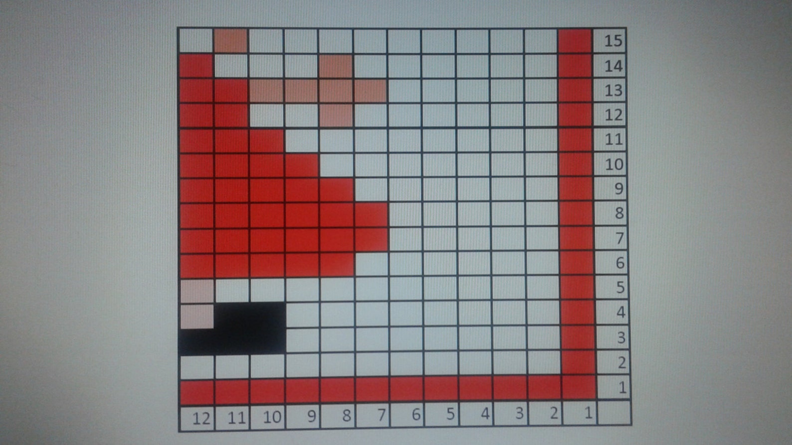 Peppa Pig color chart. Peppa pig graph Peppa pig tapestry | Etsy