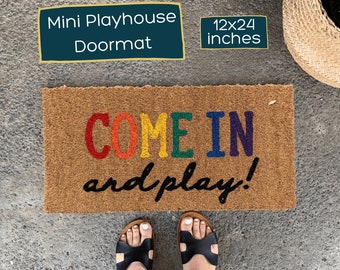 Mini Playhouse Doormats