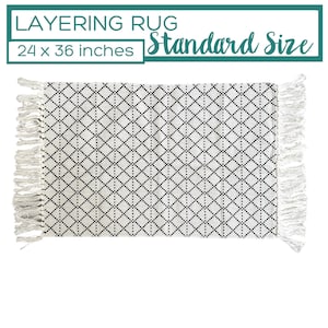 Doormat Layering Rug, Black and White Area Rug, Doormat Layering Rug, Outdoor Entry Rug Aztec, Boho Area Rug Runner, Small Rug for bathroom