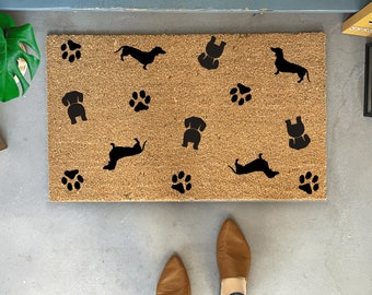 Weenie Dog Doormat, dachshunds gifts, Weiner Dog Doormat, Dog Door mat, Dachshund doormat, Dog Welcome Mat, Cute Doormats, Weenie dog gift