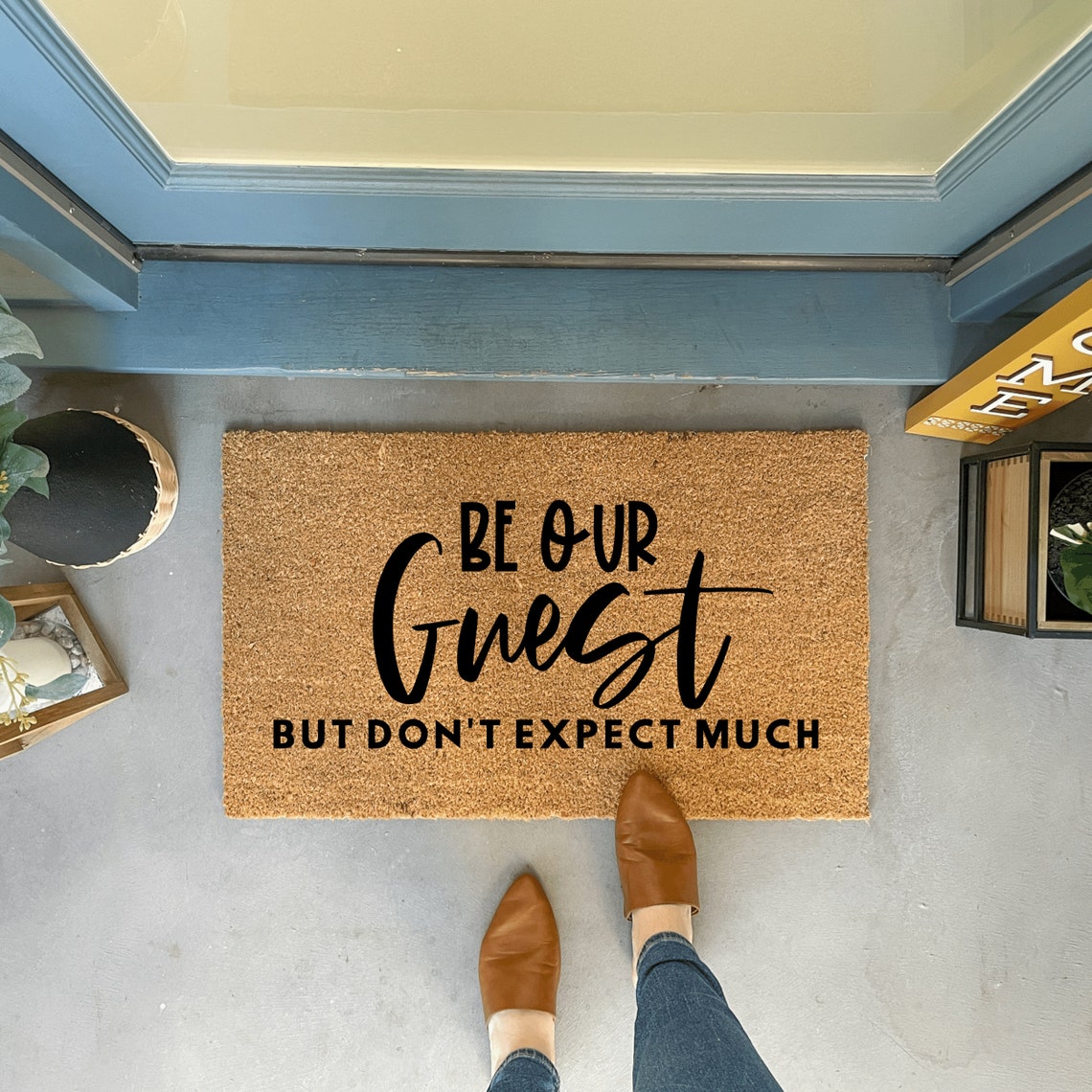 Doormat Funny Door Mat Outdoor Rude Doormat Mat Etsy