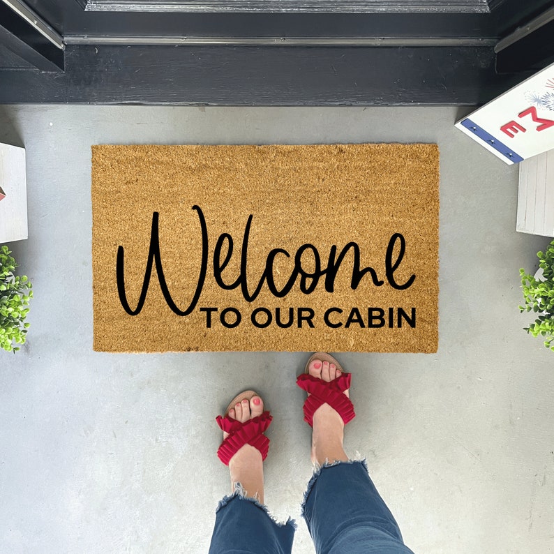NickelDesignsShop Cabin Doormat - Thumbnail 5
