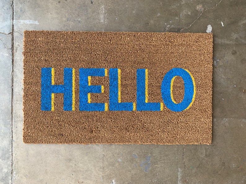 front door mat etsy