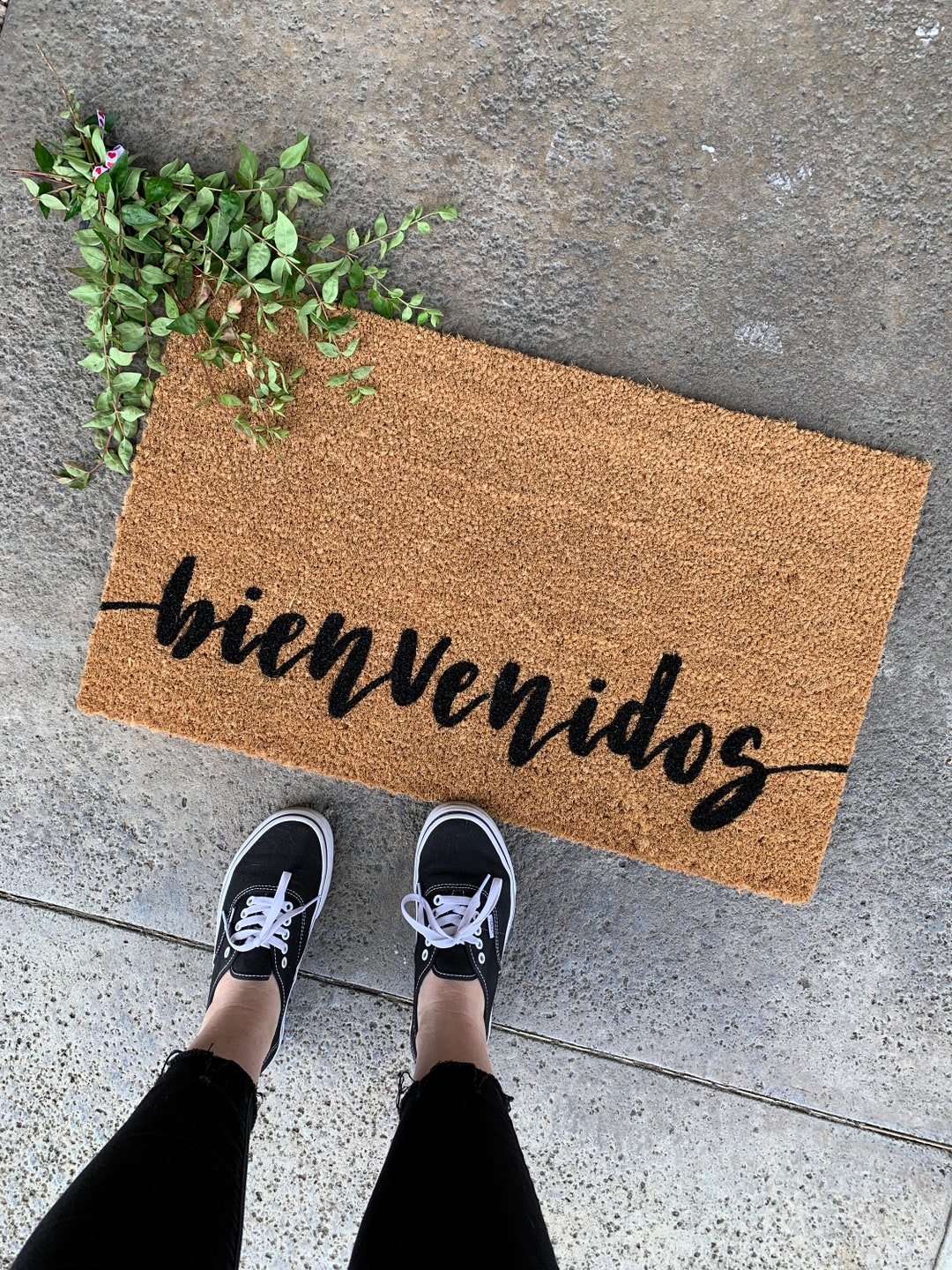 Bienvenidos Doormat, Spanish Doormat, Funny Doormat, Front Door Mat