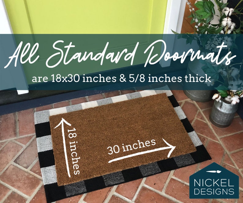 Shamrock Doormat, Outdoor Doormat, St. Patricks Day Doormat, Spring Doormat, Four Leaf Clover, Irish Decor, Front Porch Decor, Spring Porch image 7