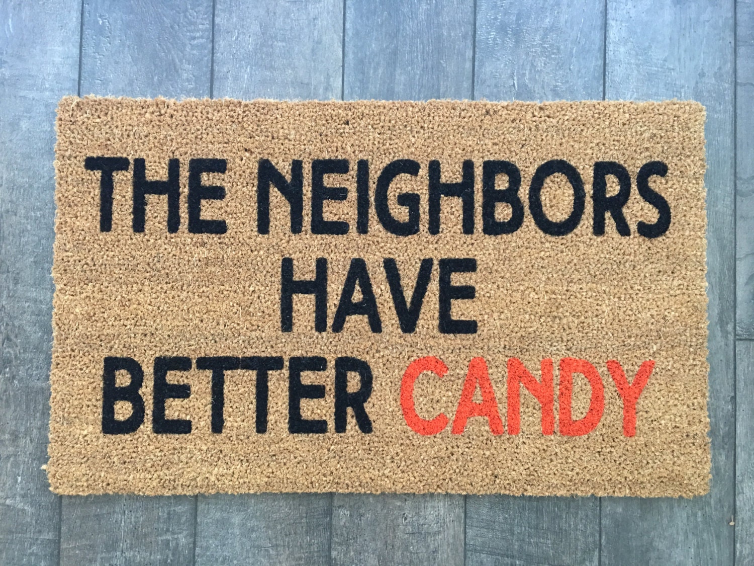 Discover Funny Halloween Front Doormat, Boo Doormat