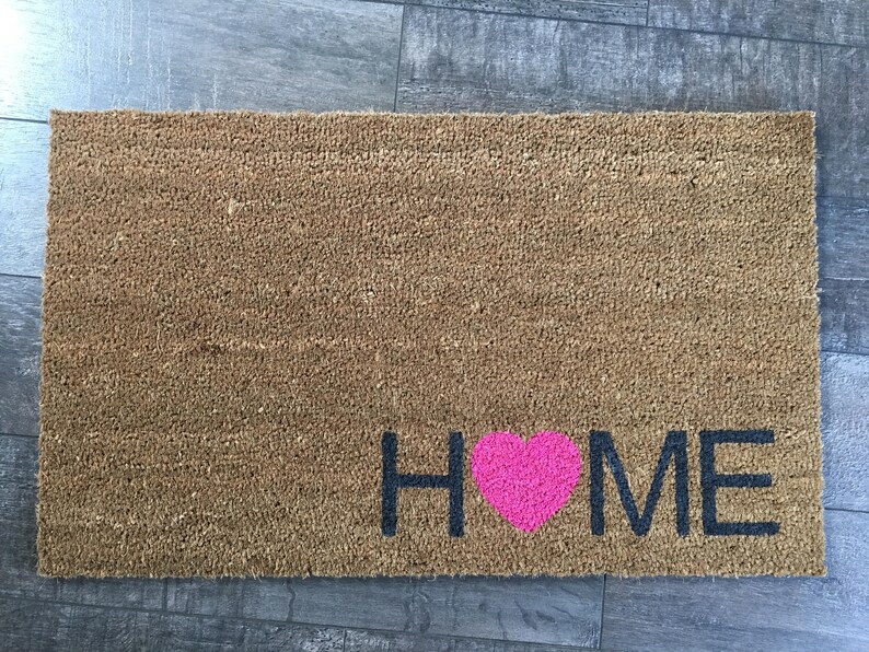 Home Doormat / Custom Doormat / Dog Doormat / Front Door Mat / Etsy
