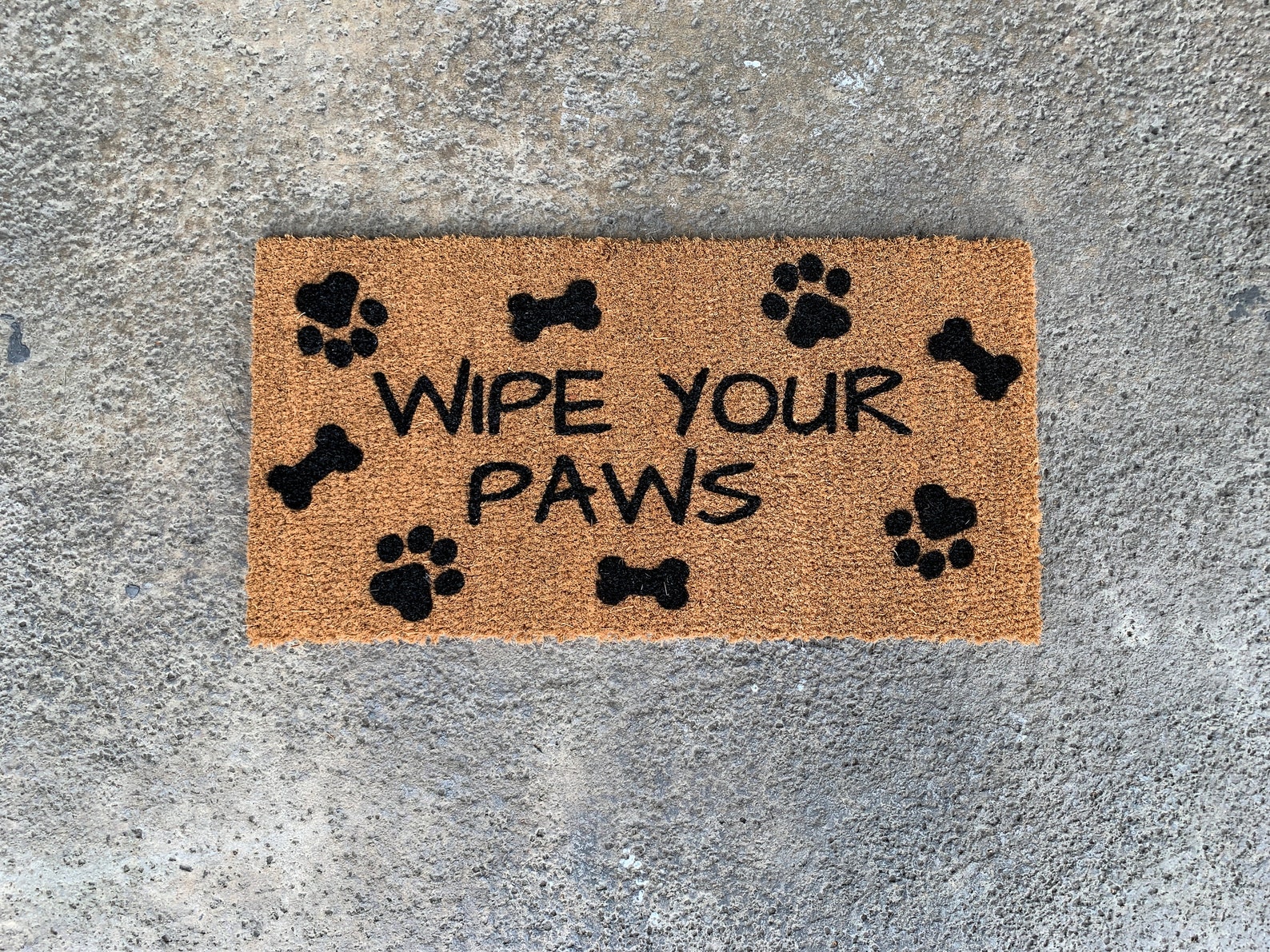 Dog Door Doormat / Custom Mini Doormat / 24 Inch Small Doormat Etsy