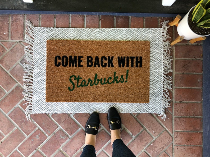 Come Back Doormat / Funny Doormat / Front Door Mat / Custom Etsy