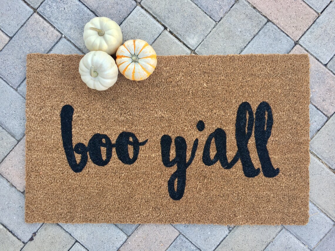 Halloween Doormat / Funny Mat / Custom Doormat / Etsy