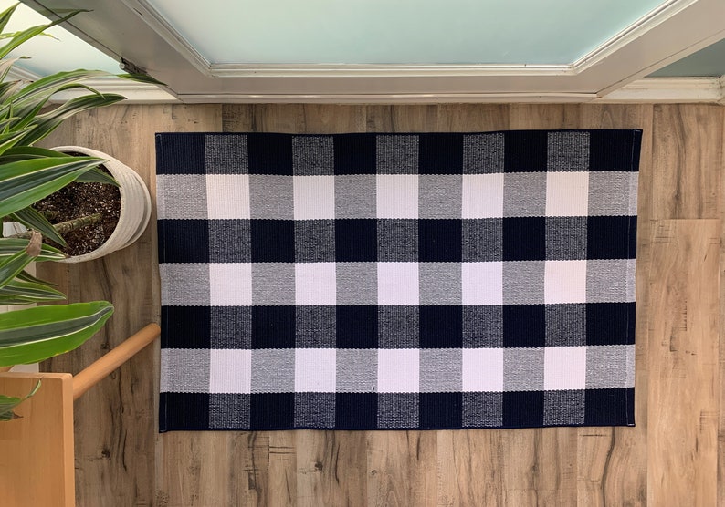 Doormat Layering Rug Buffalo Check Rug Buffalo Plaid Rug Etsy Canada