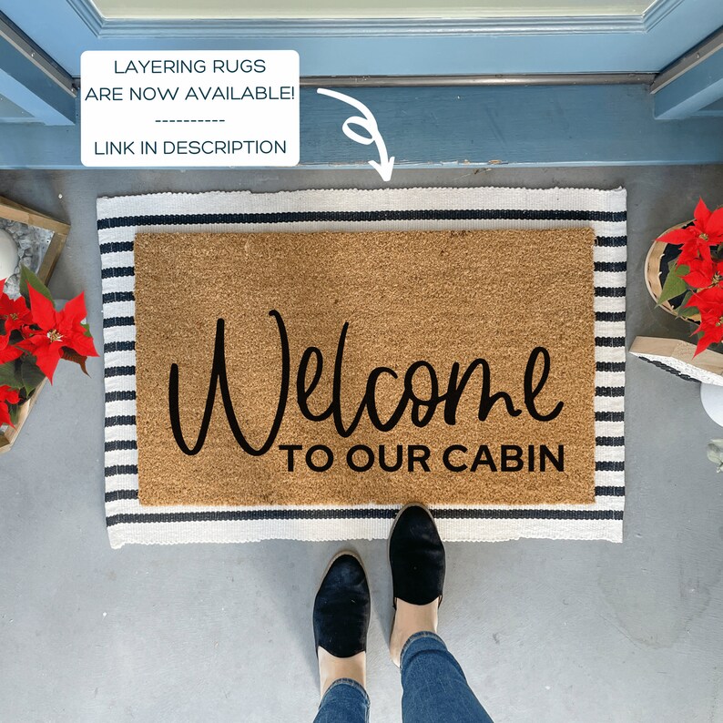 NickelDesignsShop Cabin Doormat - Thumbnail 4
