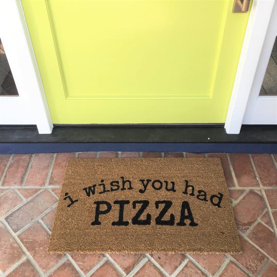 Pizza Doormat Funny Doormat Tacos Doormat Custom Doormat Etsy