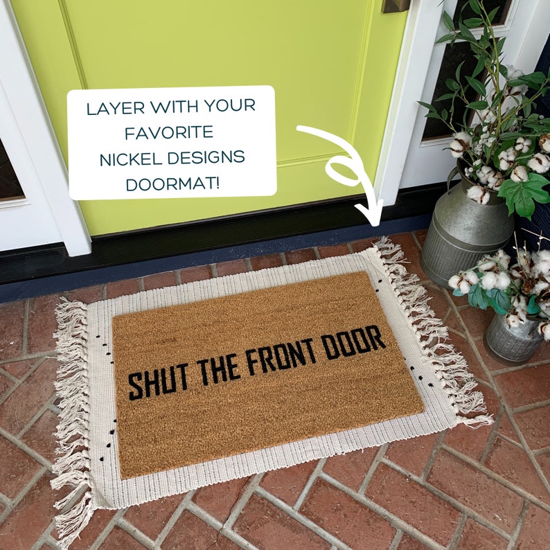 Cream Pattern Entry Rug Black and Cream Pattern Area Rug, Doormat Layering Rug, Aztec Rug Small ...