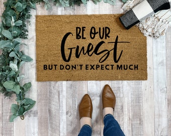 Doormat Funny, Door Mat Outdoor, Rude Doormat, Welcome Mat Funny, Modern Welcome Mat, Front Door Mat, New Home gift, Front door mat