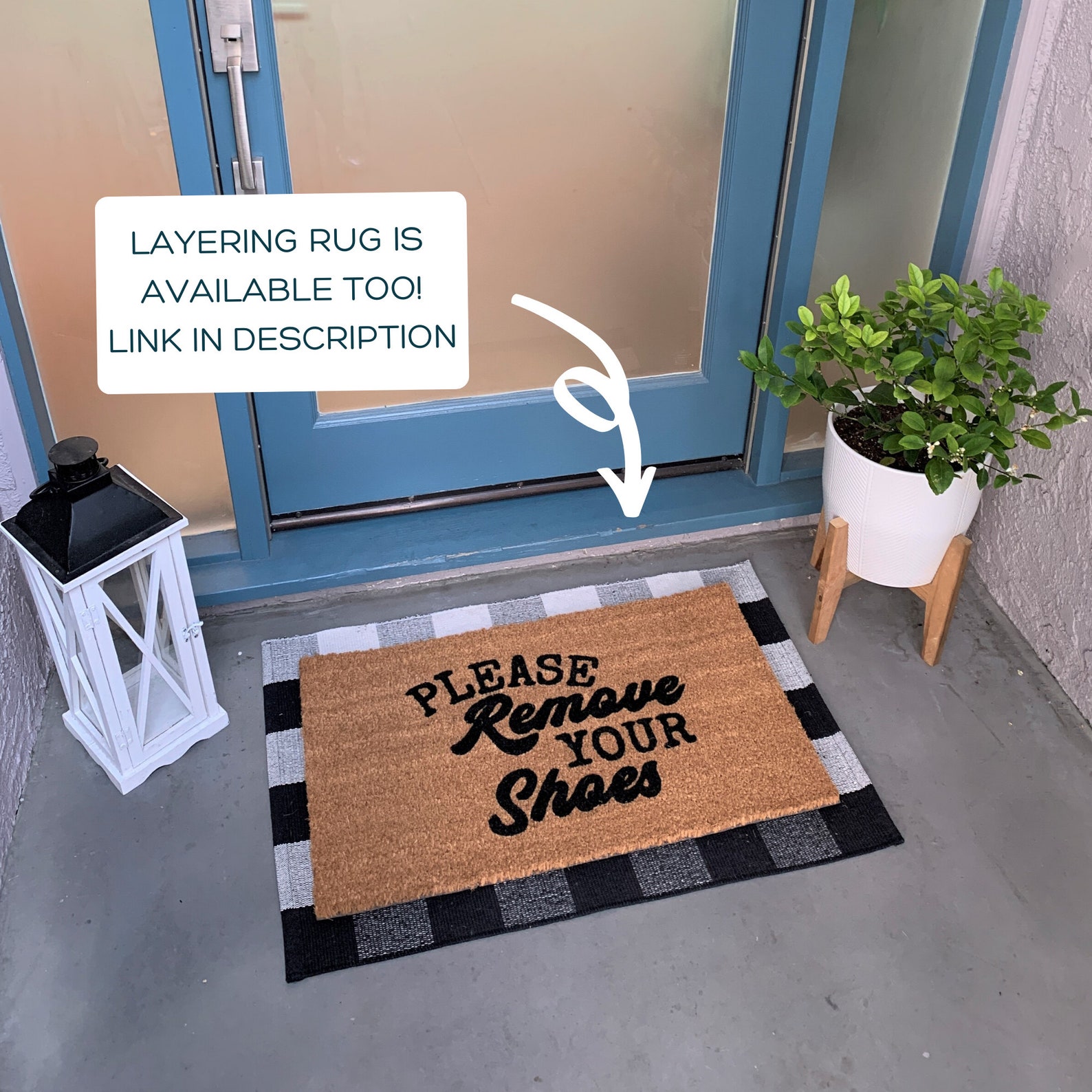 Remove Your Shoes Doormat, Doormats Funny, Lose the Shoes Doormat