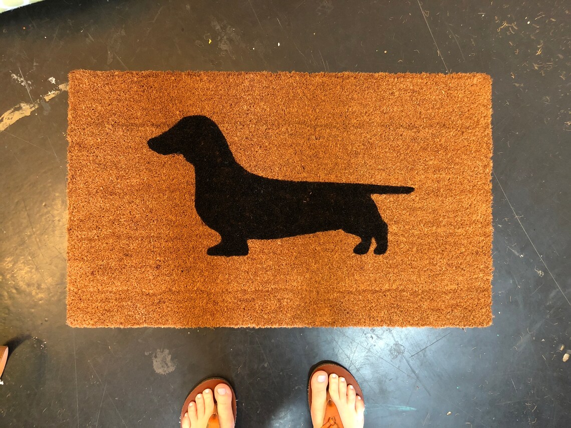 Dog Doormat / Cat Doormat / Animal Mat / Custom Etsy