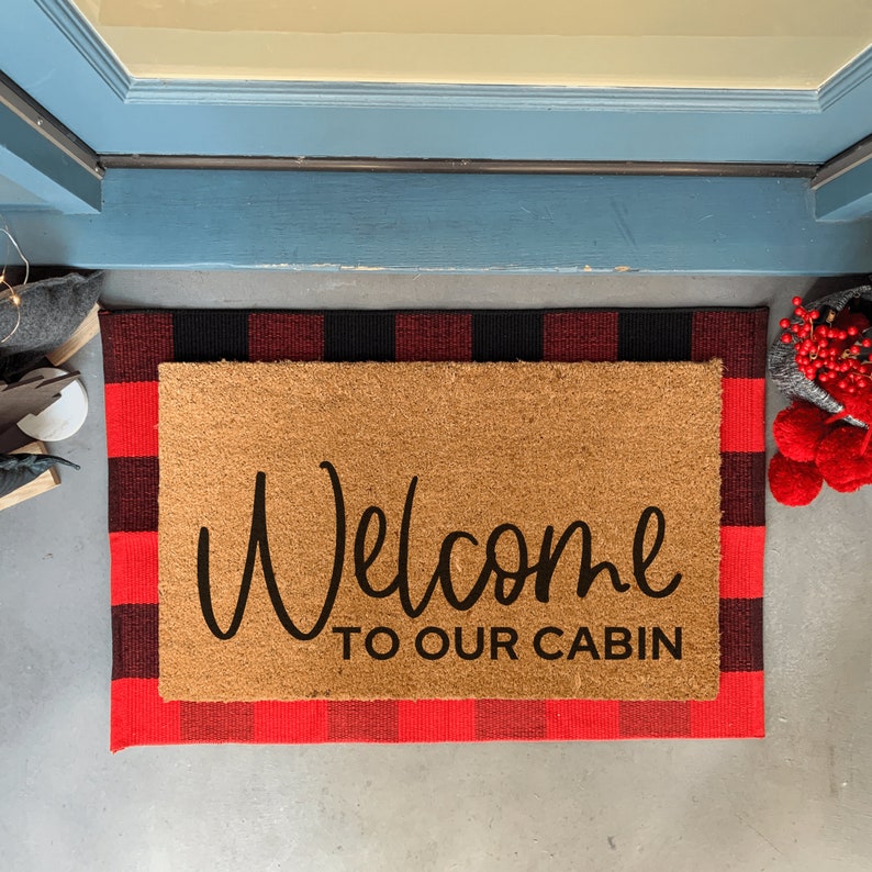 NickelDesignsShop Cabin Doormat - Thumbnail 2