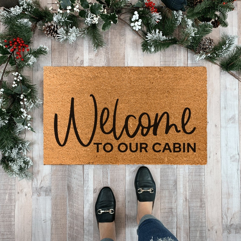NickelDesignsShop Cabin Doormat