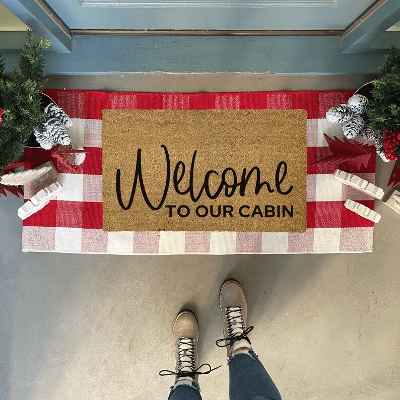 NickelDesignsShop Cabin Doormat - Thumbnail 5