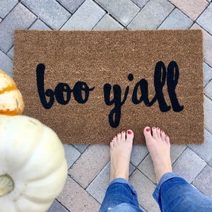 Halloween Doormat, Halloween Decor outdoor, Witch Door Mat, Halloween Porch Decor, Door Mat, Doormats Outdoor, Fall Doormat for front porch