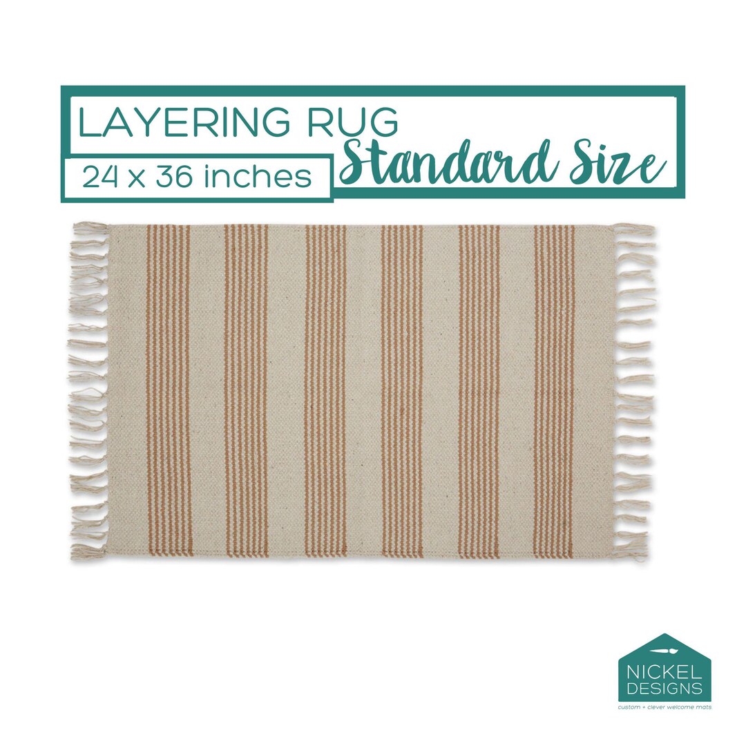 Doormat Layering Rug, Neutral Entryway Rug, Doormat Rug, Boho Rug ...