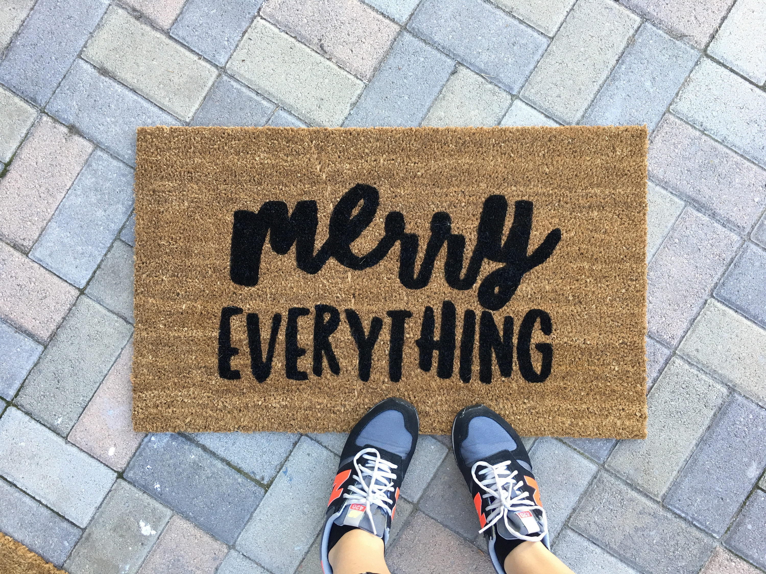 Holiday Doormat / Doormat / Christmas Mat / Christmas Etsy