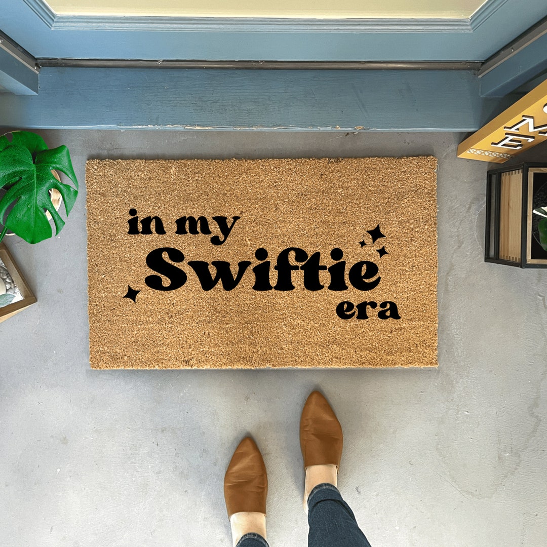 In My Swiftie Era Doormat, Funny Doormat, Apartment Doormat, Swiftie