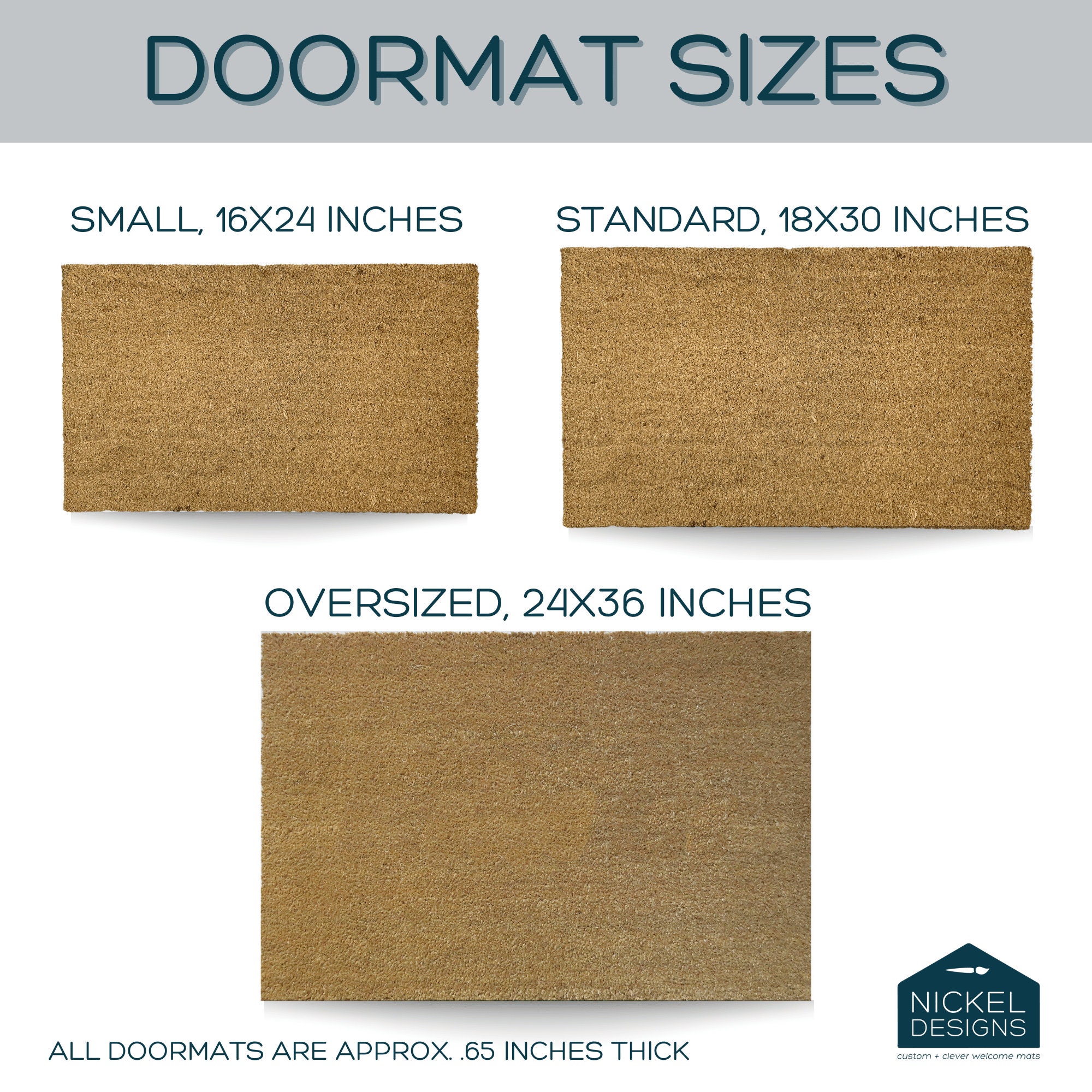 hey y'all Reversible Outdoor Funny Doormat