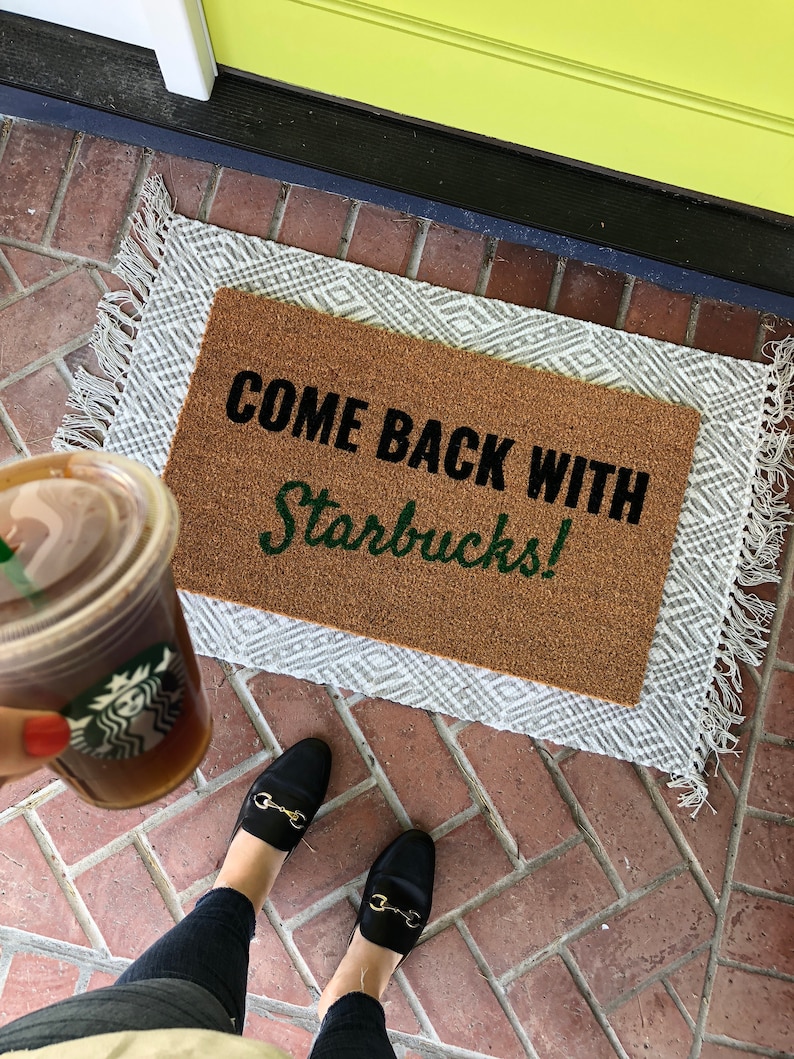 Come Back Doormat / Funny Doormat / Front Door Mat / Custom Etsy
