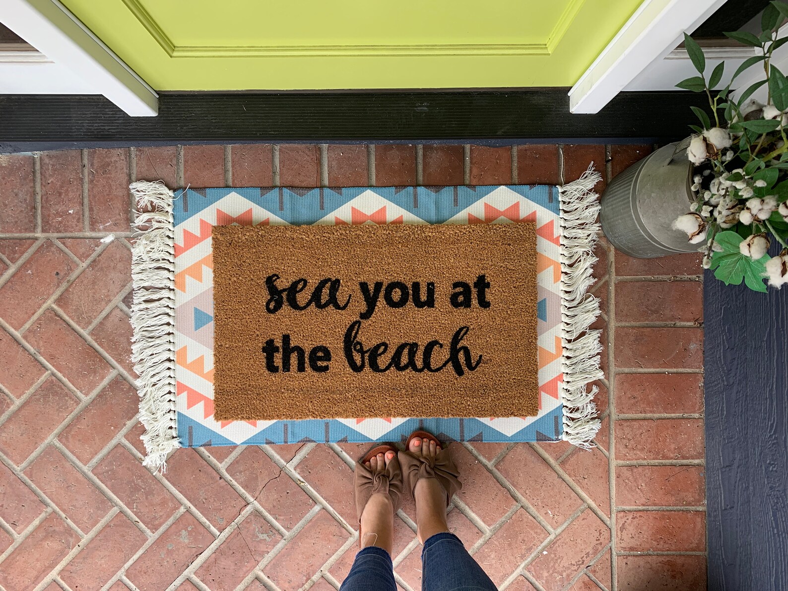 Beach House Doormat / Funny Door Mat / Custom Door Mat / Etsy