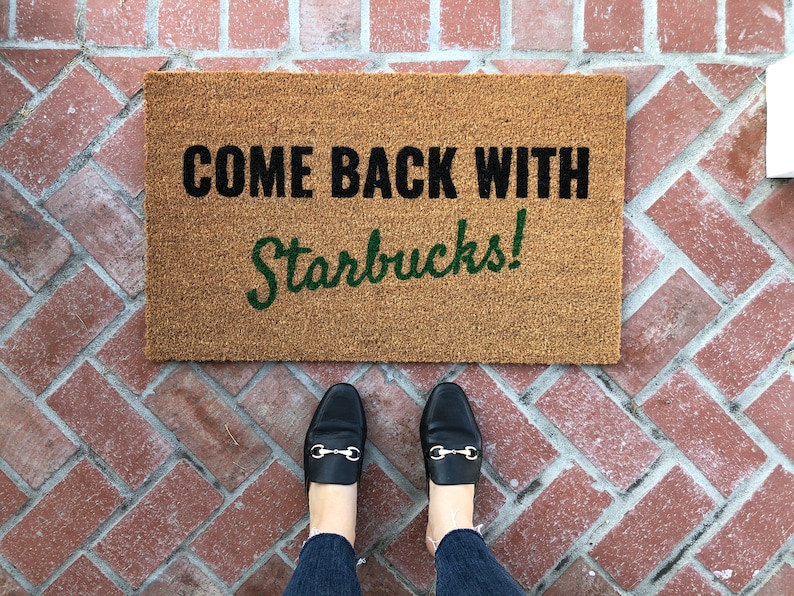 Come Back Doormat / Funny Doormat / Front Door Mat / Custom Etsy