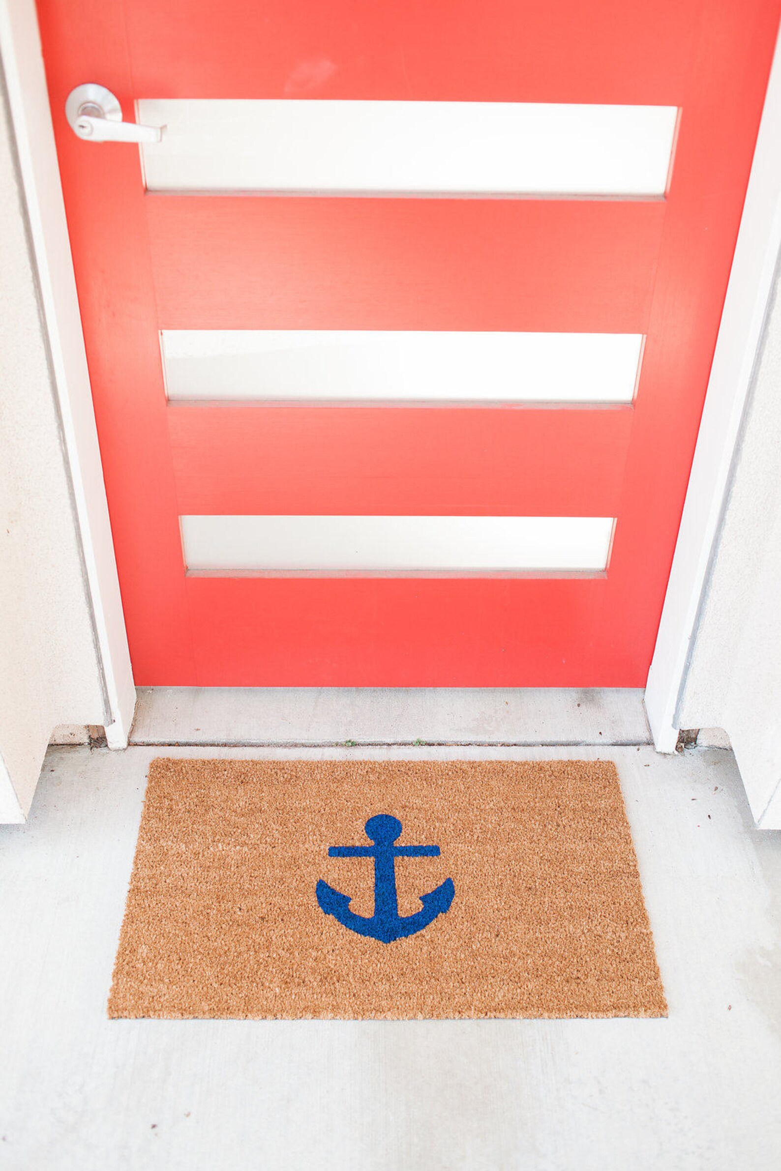Personalized Beach Decor for Front Porch / Door Mat / Nautical Etsy