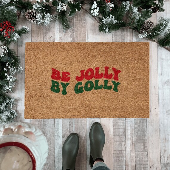 Wholesale Winter Funny Doormat Decorative Farmhouse Holiday Front