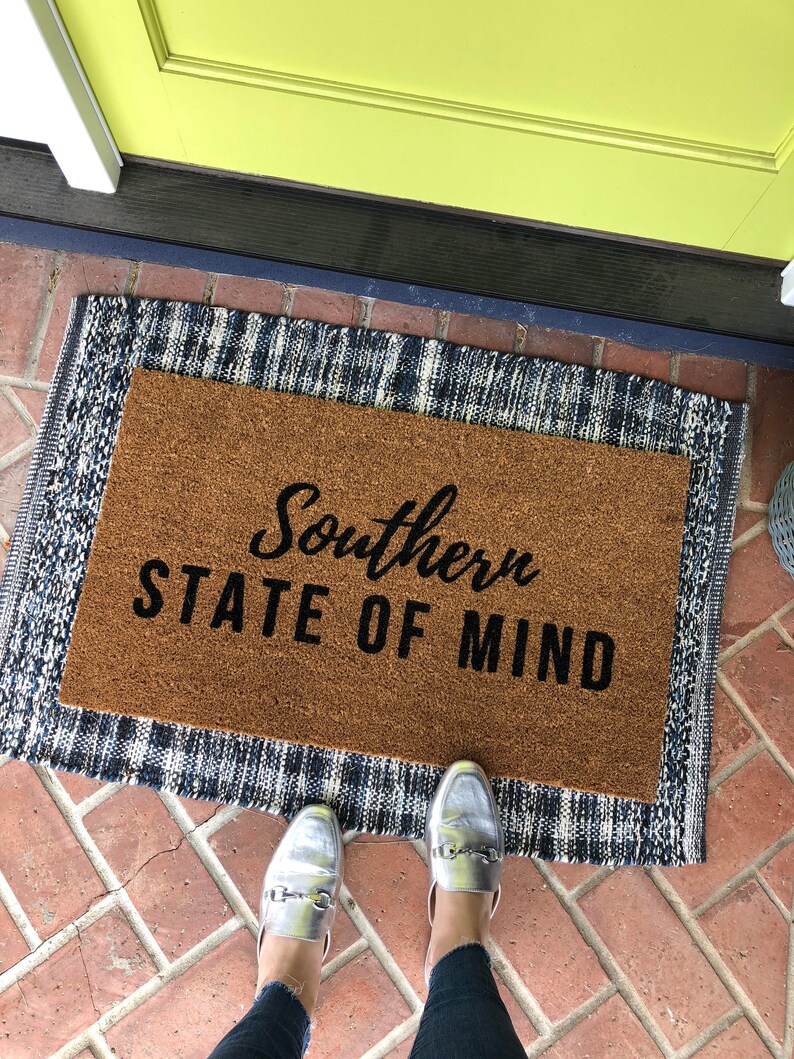 Southern Doormat / Funny Doormat / Custom Mat / Etsy