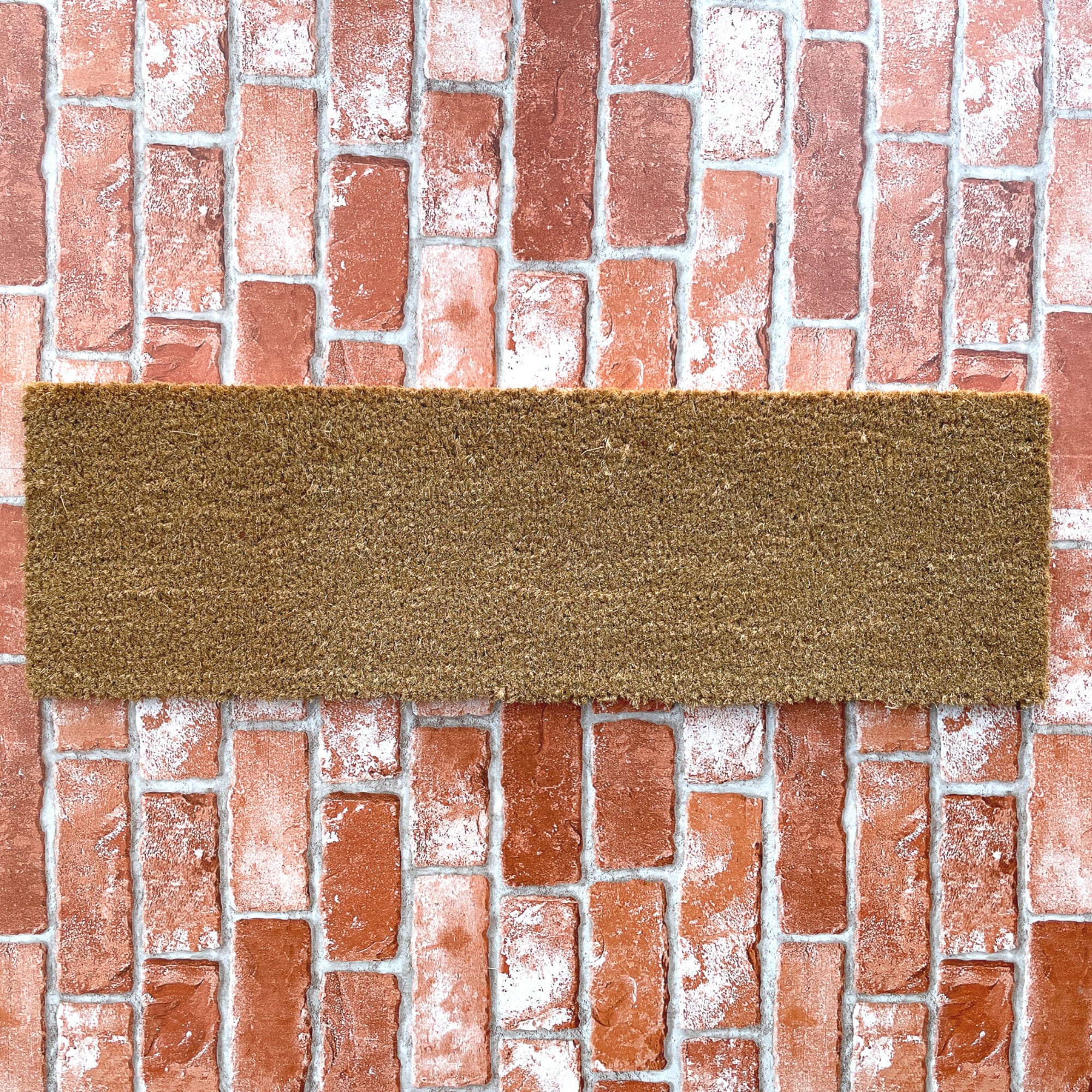 Skinny Doormat Plain Small Doormat Blank Doormats Etsy