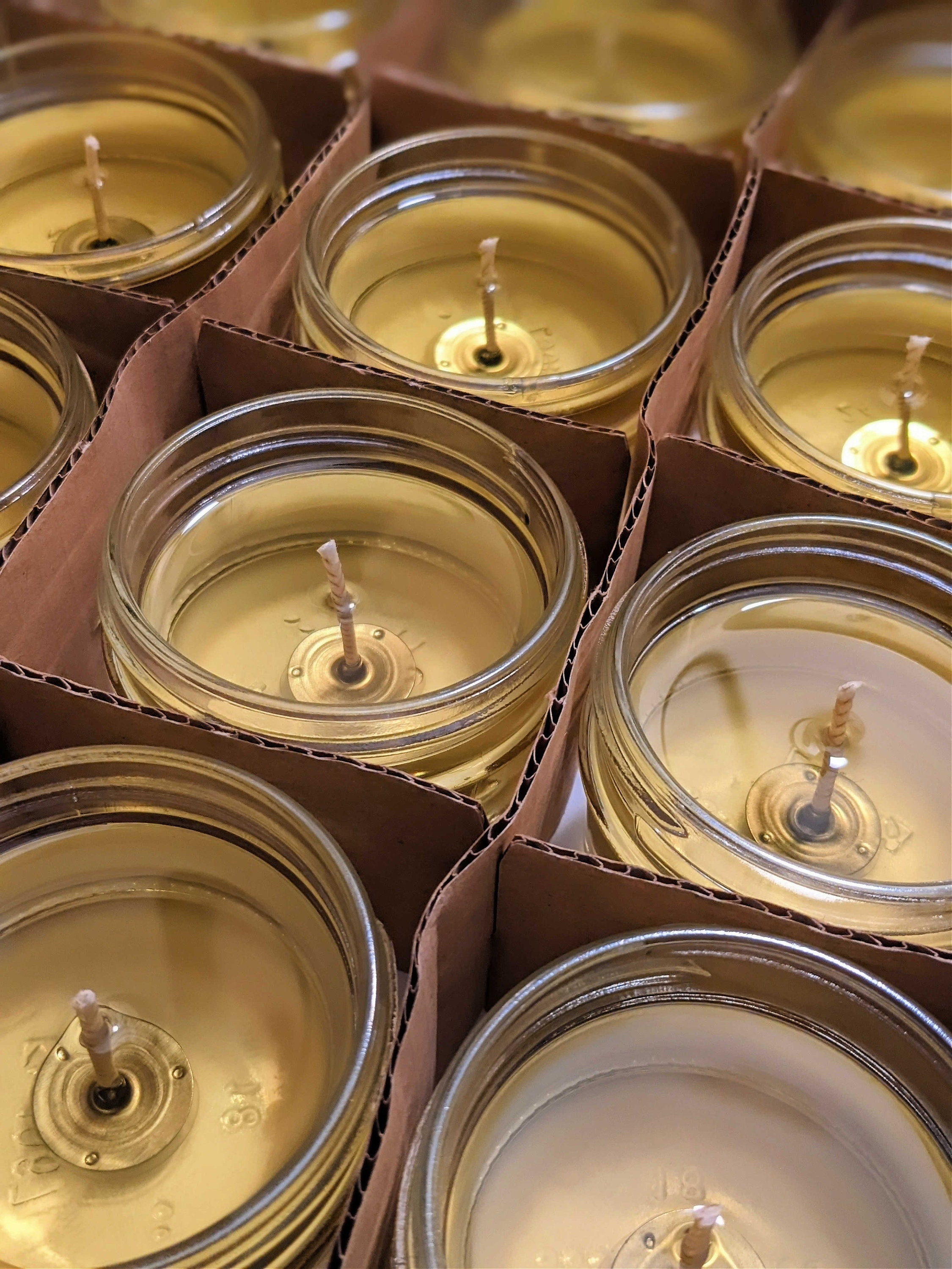 Bulk Set of Custom Wedding Favor Candles | Candle Wedding Favors ...