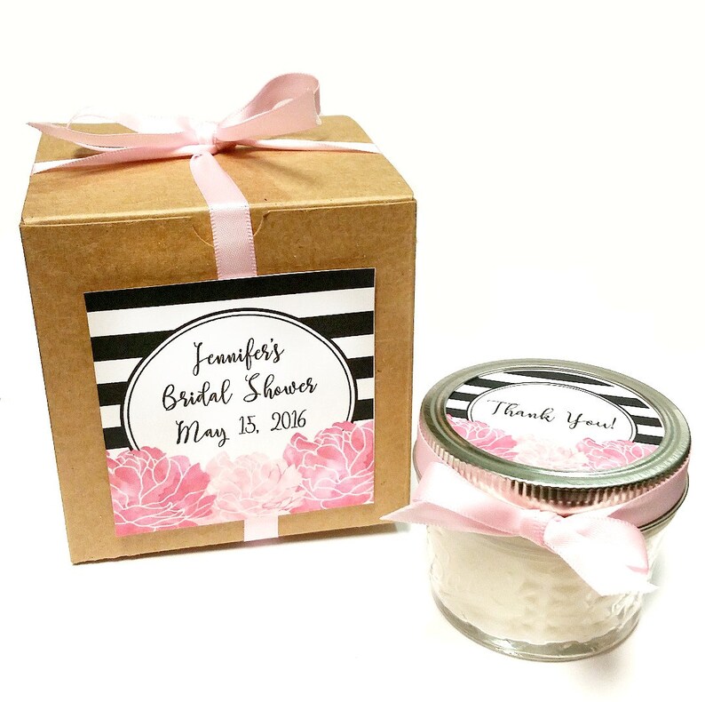 25 Bridal Shower Favors Wedding Favors Candle Favor Etsy