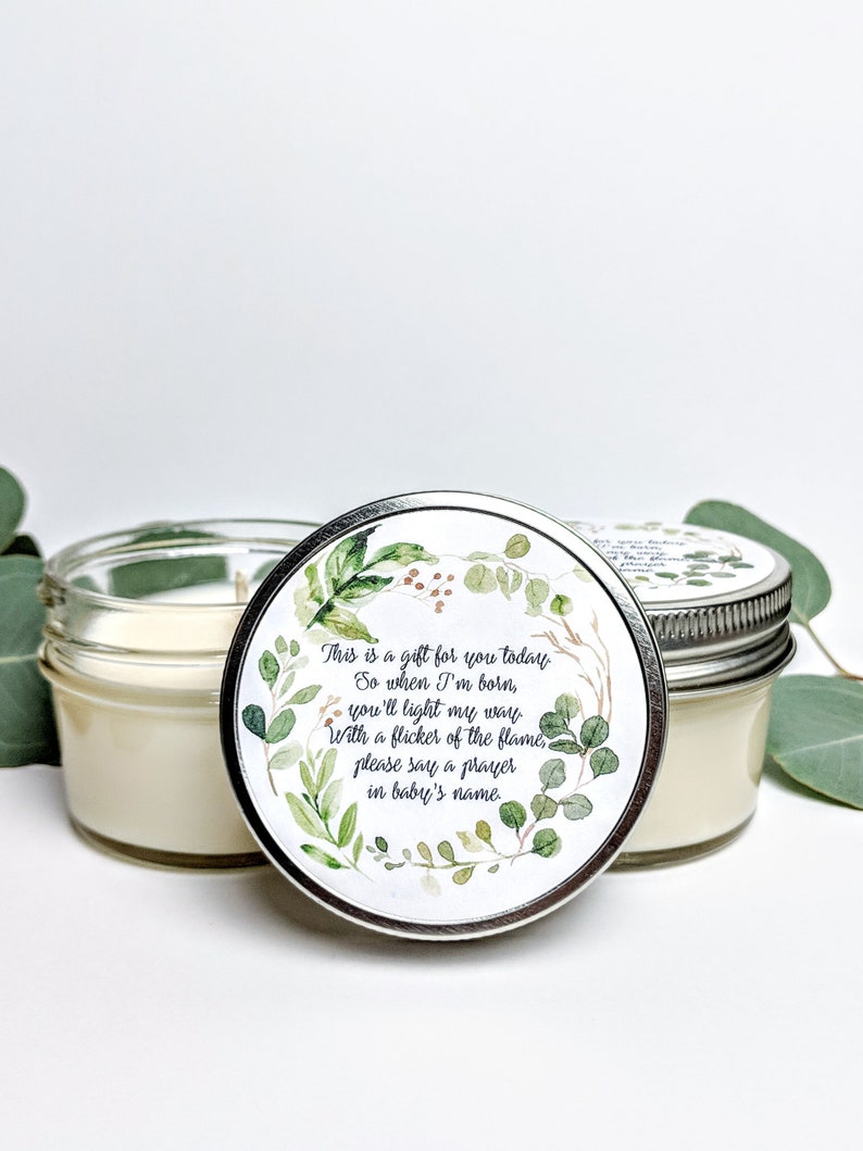 Set Of 25 Baby Shower Favors Botanical Baby Shower Etsy