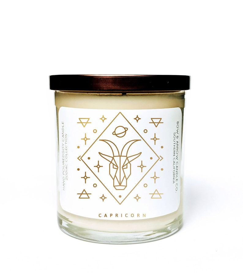 Soy Candle Zodiac Collection Astrology Candles Etsy