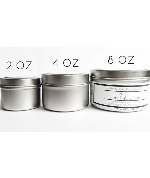 4 oz. Candle Tin - Silver - Wholesale Supplies Plus
