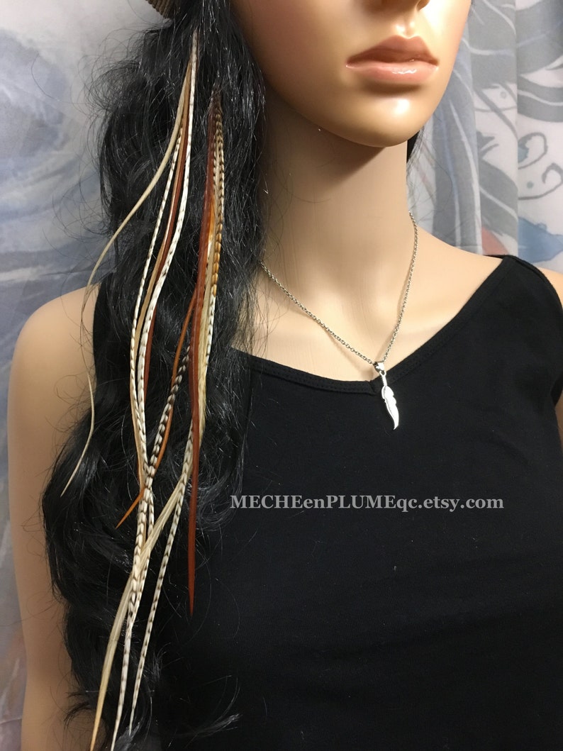 Hair Feather Extension Kit 812' / PREMIUM Rooster Etsy