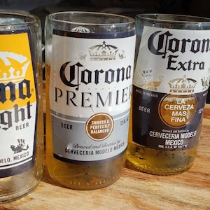Upcycled Corona Drinking Glass Tumbler