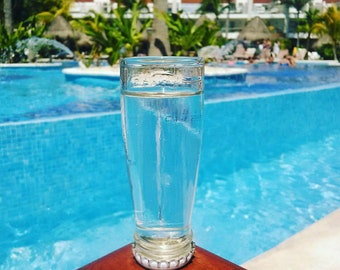 Corona Beer Bottle Shot Glass Shooter Upcycled